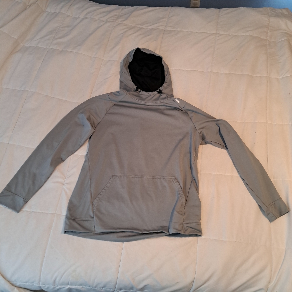 UNRL Men's Gray Hoodie